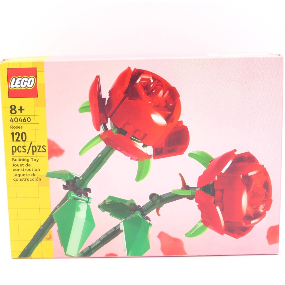 LEGO Botanical Collection Roses 40460 120 Pcs Building Toy Set Ages 8+ Sealed